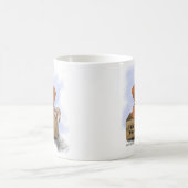 Kostenloser Welpe Plus 1 Cartoon Kaffeetasse (Mittel)
