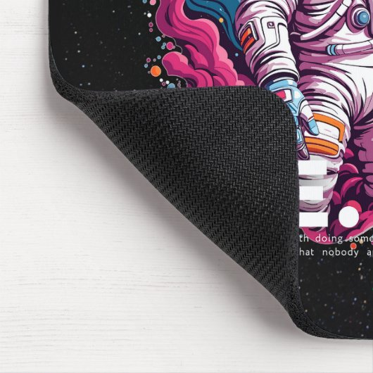 KOSTENLOSES Astronautendesign Mousepad (Ecke)