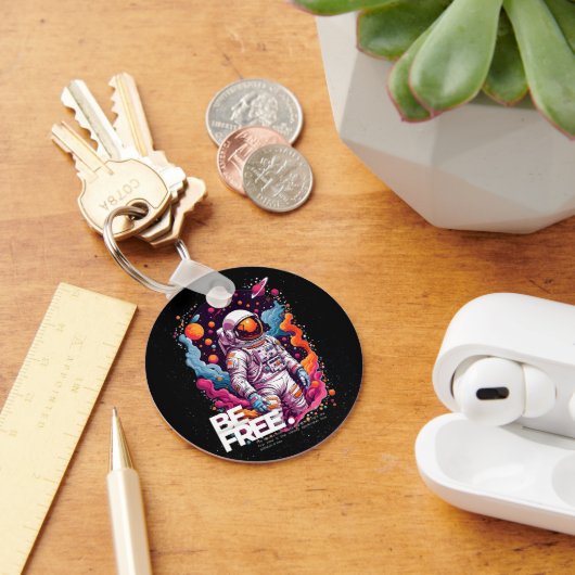 KOSTENLOSES Astronautendesign Schlüsselanhänger (Schreibtisch)