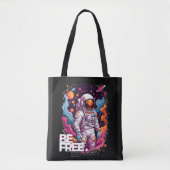 KOSTENLOSES Astronautendesign Tasche (Vorderseite)