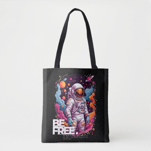 KOSTENLOSES Astronautendesign Tasche (Vorderseite)