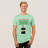 Kostenloses bis gutes Zuhause-Tri-Blend-Shirt Tri-Blend Shirt (Vorderseite voll)