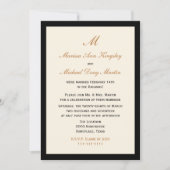 Kostenloses Budget nach Hochzeit Einladung (Vorderseite)