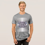 Kostenloses Comic Book Day Grau T - Shirt (Vorderseite voll)