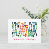 Kostenloses Denken an Ihre Karte (Stehend Vorderseite)