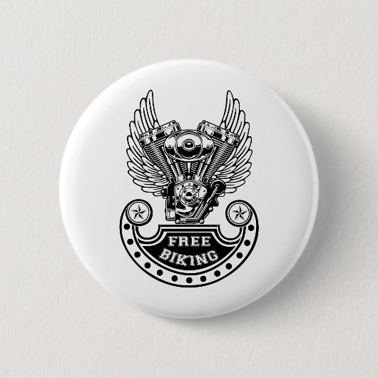 Kostenloses Fahrrad Button (Vorderseite)