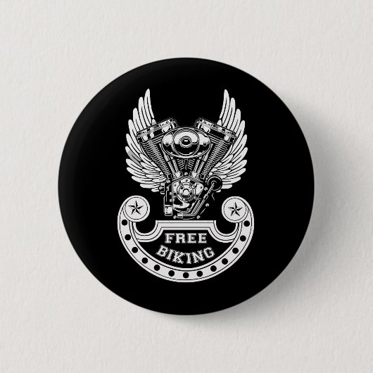 Kostenloses Fahrrad Button (Vorderseite)