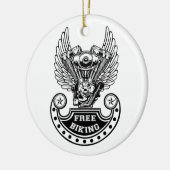 Kostenloses Fahrrad Keramik Ornament (Links)