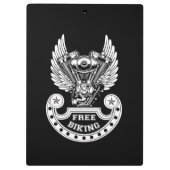 Kostenloses Fahrrad Klemmbrett (Rückseite)