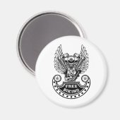Kostenloses Fahrrad Magnet (Vorderseite/Rückseite)