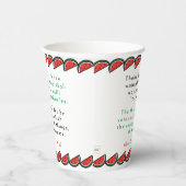 Kostenloses Iftar mit dem schnellen Tempo du'as in Pappbecher (Rechts)