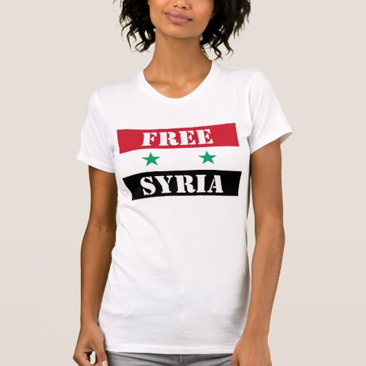 KOSTENLOSES SYRIA-Shirt T-Shirt (Vorderseite)