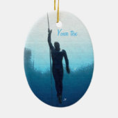 Kostenloses Tauchen Keramik Ornament (Hinten)