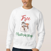 Kostenloses Weihnachtsgeschenk Sweatshirt (Vorderseite)