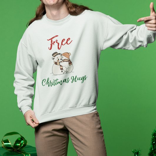 Kostenloses Weihnachtsgeschenk Sweatshirt
