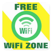 Kostenloses WiFi Zone-Zeichen