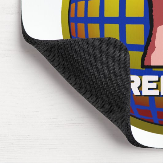 Kostenloses WLAN Mousepad (Ecke)