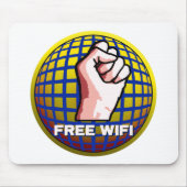 Kostenloses WLAN Mousepad (Vorne)