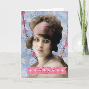 Kostensatz für digitale Kunst für Frauen Karte