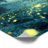 Kostensatz für Inspiriere Träume Poster (Ecke)