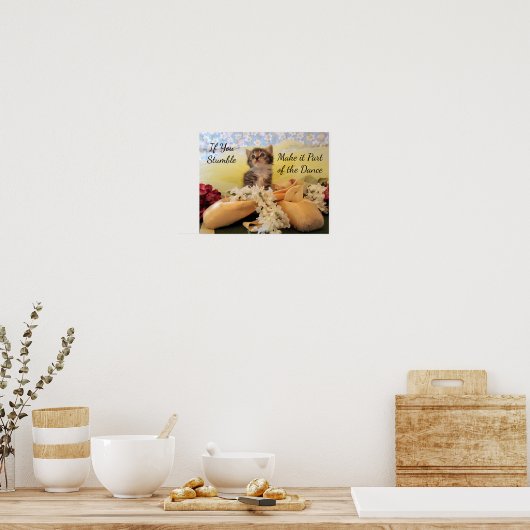 Kostensatz für Tanzvorführungen - Katze / Kätzchen Poster (Küche)