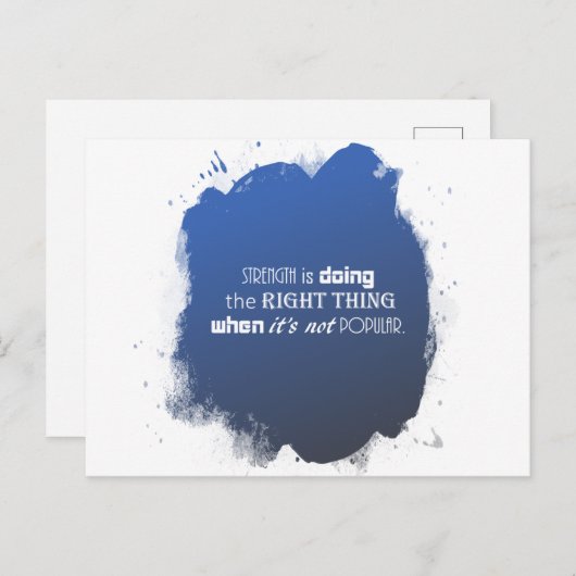 Kostensatz Postkarte (Vorne/Hinten)