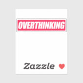 Kostenüberlegung Aufkleber (Blatt)