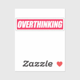 Kostenüberlegung Aufkleber