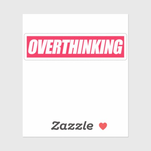 Kostenüberlegung Aufkleber (Blatt)