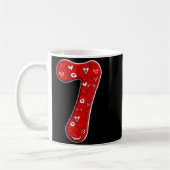 Kostenüm-Duo 67 Meme Sechs Sieben Nummer 7 Vale Kaffeetasse (Links)