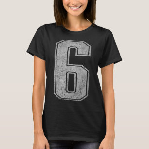 Kostenüm-Duo 67 Sechs Sieben Meme Lustige Zahl für T-Shirt