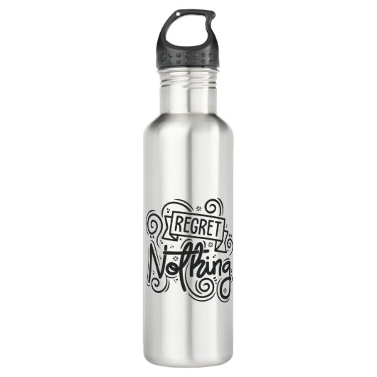 Kostenvoranschlag bedauern edelstahlflasche (Vorderseite)