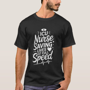 Kostenvoranschlag der Intensivstation der ICU-Kran T-Shirt