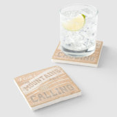 Kostenvoranschlag | Die Berge rufen Steinuntersetzer (Seitenansicht)