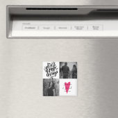 Kostenvoranschlag Fotocollage Valentinstag Karte Magnet (In Situ (Geschirrspüler))