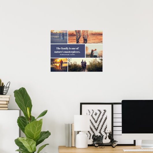 Kostenvoranschlag für 5 Fotos-Sortierreihenfolge Poster (Heimbüro)