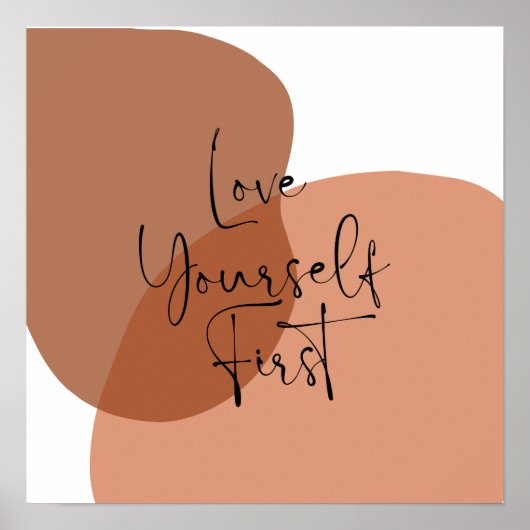 Kostenvoranschlag für ästhetische Selbstversorgung Poster (Vorne)