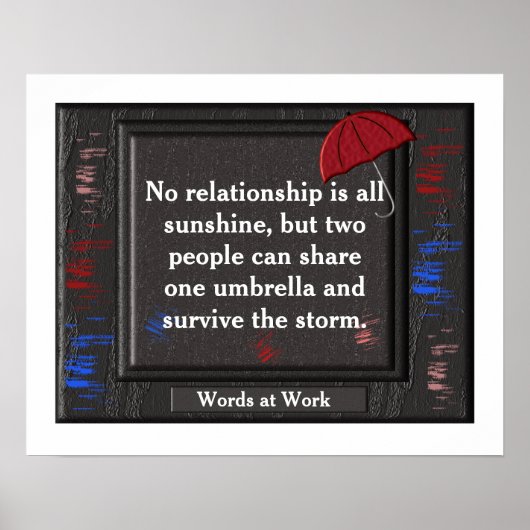 Kostenvoranschlag für Beziehungen - Poster (Vorne)