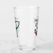 Kostenvoranschlag für coolen Cartoon Skateboarder Glas (Links)