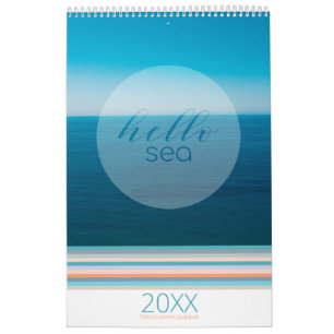 Kostenvoranschlag für den modernen Ozean Kalender