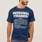 Kostenvoranschlag für den Personal Trainer Noun Ce T-Shirt (Vorderseite)