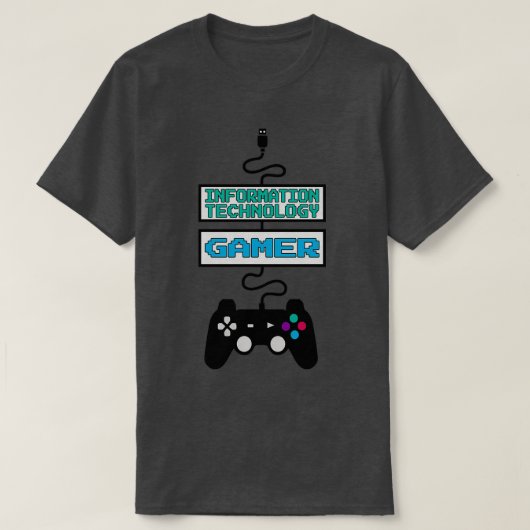 Kostenvoranschlag für die Gamer-Technologie T-Shirt (Design vorne)