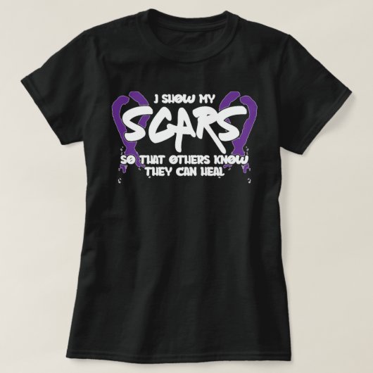 Kostenvoranschlag für die Gewalt im Inland T-Shirt (Design vorne)