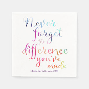 Kostenvoranschlag für die Rentenermittlung Serviette