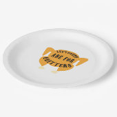 Kostenvoranschlag für Erntedank wichtig - die Über Pappteller (Schrägansicht)