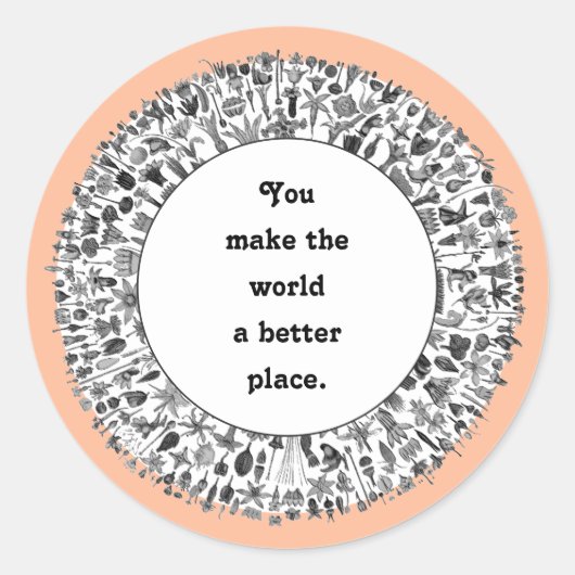 Kostenvoranschlag für freiwillige Wertschätzung Runder Aufkleber (Vorderseite)