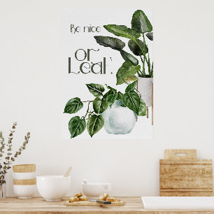 Kostenvoranschlag für Gartenarbeit im niedlichen H Poster