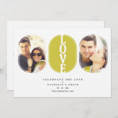 Kostenvoranschlag für grüne Liebe Hochzeit 2 Fotos (Vorne/Hinten)