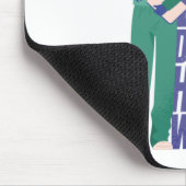 Kostenvoranschlag für harte Arbeit Mousepad (Ecke)