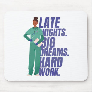 Kostenvoranschlag für harte Arbeit Mousepad